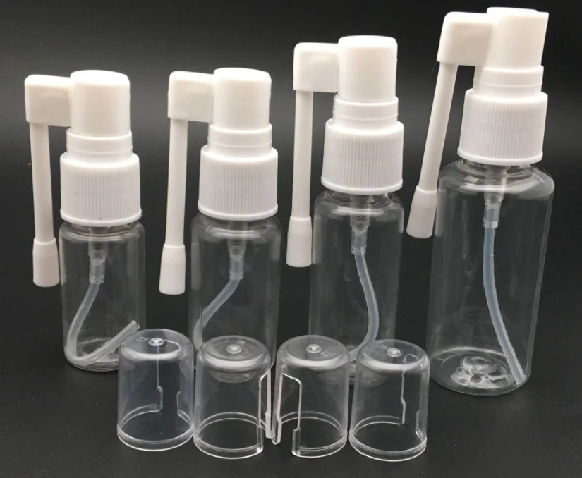 Пустой пластиковый распылитель флаконы для Назального спрея с насосом емкость