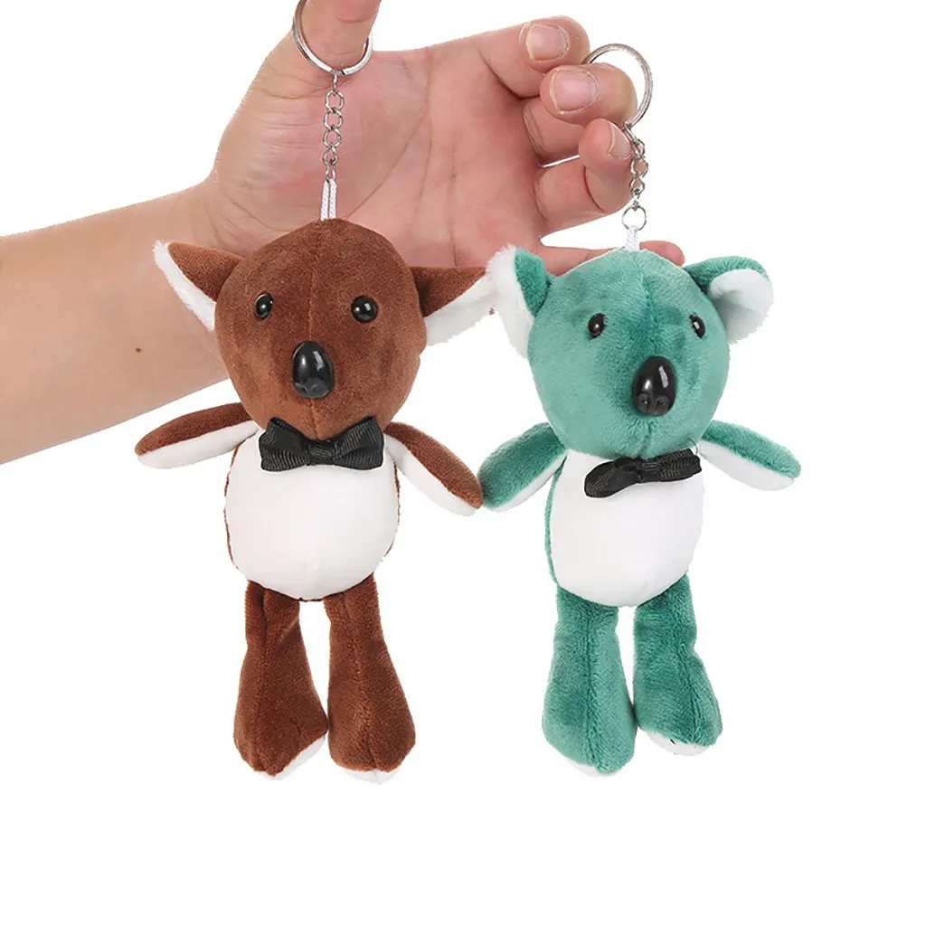 1 шт. милый плюшевый коала игрушка маленький кулон креативные мини мягкие игрушки
