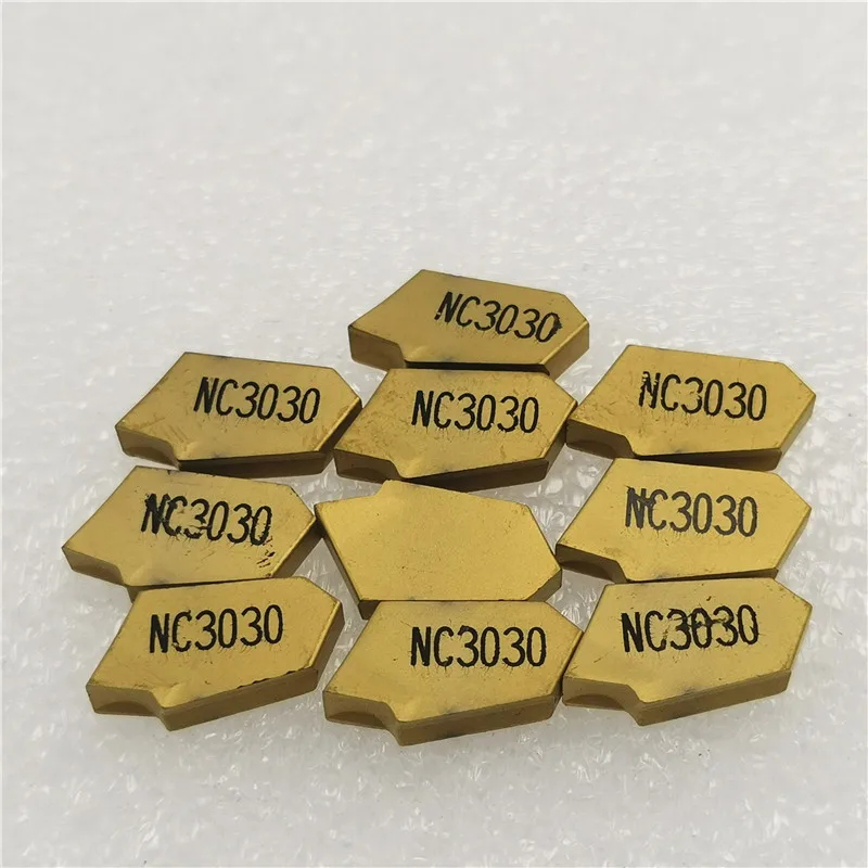 20 шт. SP300 NC3030 поворотные твердосплавные вставки инструмент токарный фреза режущий инструмент для ЧПУ слот для резки SP300