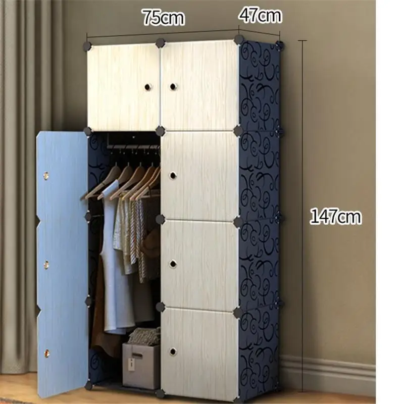 MODEL G Moveis Ropa Armario Almacenamiento Gabinete Szafa mobini Per La Casa мебель для спальни шкаф Mueble гардероб - Цвет: MODEL G
