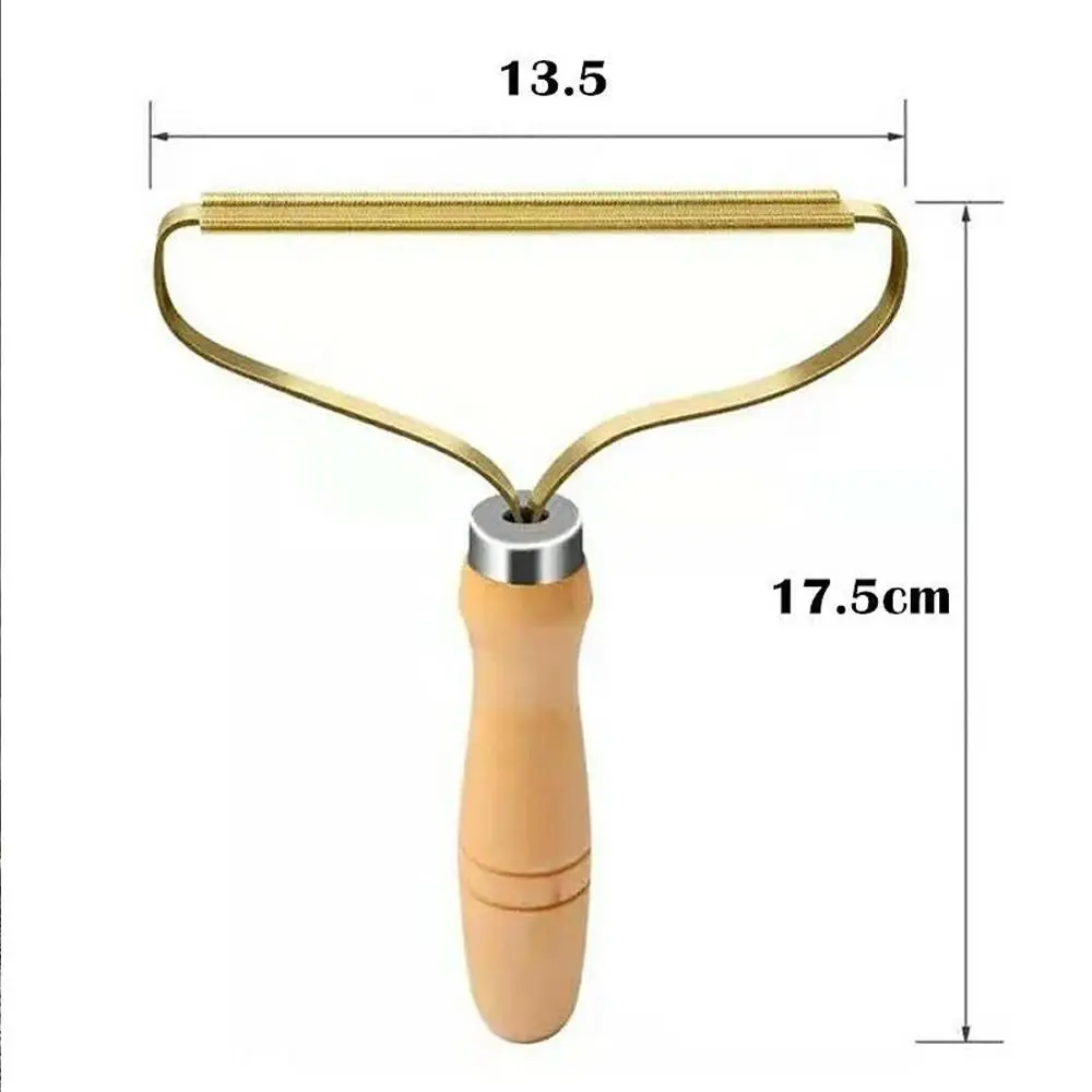 Manual Lint Remover Trimmer Shaving Simple Woolen Coat Shaving Device Machine Wooden Convenience Clothes Portable Lint Remover