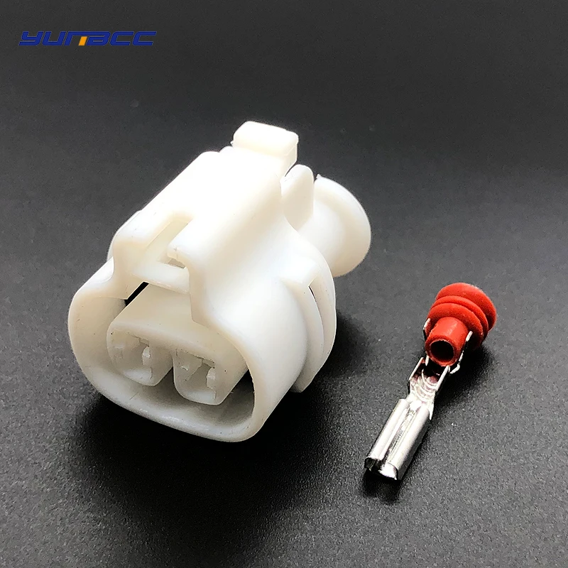 

2 Sets 2 Pin/way Automotive Wiper Spray Motor Plug Auto Waterptoof Connector For Cars MG640795-5