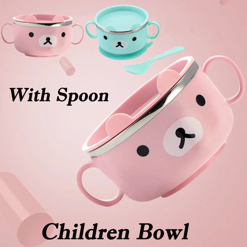 Детская посуда для малышей, детская чаша на присоске, нескользящая посуда, набор чашей для присосок