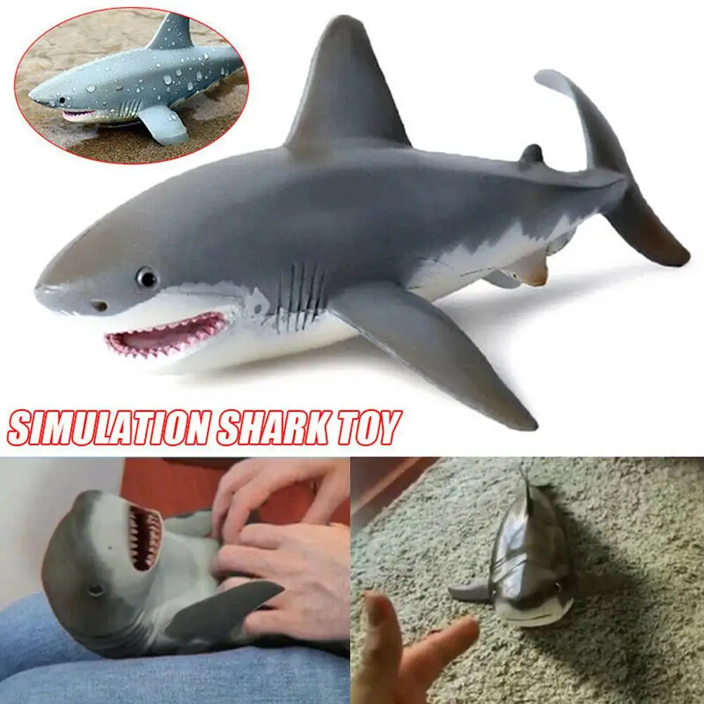 Lifelike Baby Shark Toy Anti Stress Squeeze Big Shark Collection Gift Animal Plush Classic Toys For Boys Shark Model Sea Life Real Life Plush Aliexpress