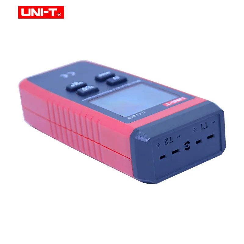 UNI-T UT320A UT320D термометр термопара мини контактный тип одноканальный/двухканальный K/J измеритель температуры Удержание данных Макс/мин/AVG