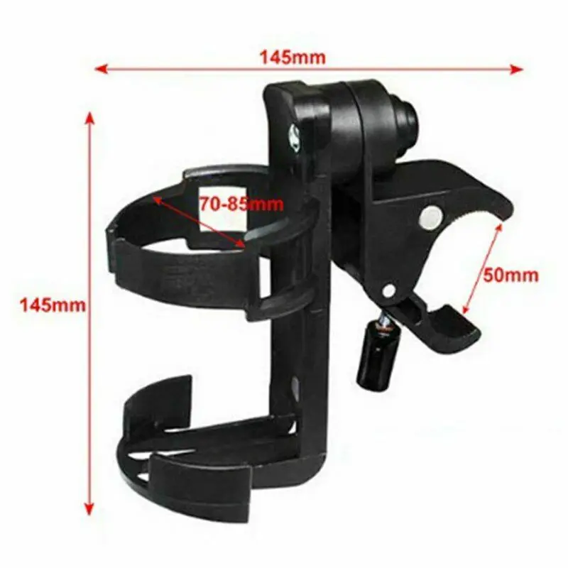 C2-Stroller Bottle Rack Bicycle Bottle Rack Swivel Bracket Stroller Accessories Stroller Baby Cart Cup Rack