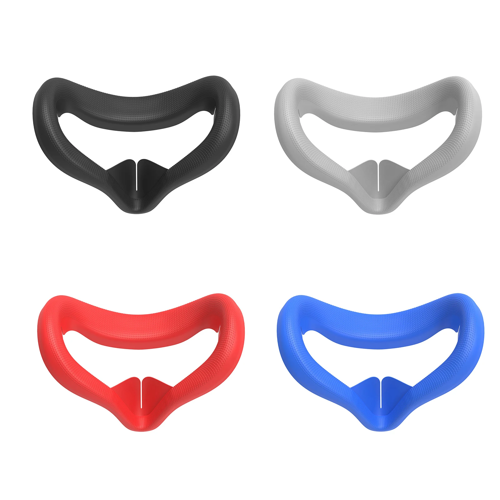 Cubierta de protección facial para gafas de realidad virtual, almohadilla de protección a prueba de sudor para Oculus Quest2 VR, accesorios para gafas de protección de Ojos de silicona VR