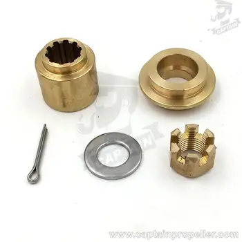 

Captain Propeller Hardware Kits Fit Yamaha Outboard 25HP F25 30HP Thrust Washer/Spacer/Washer/Nut/Cotter Pin