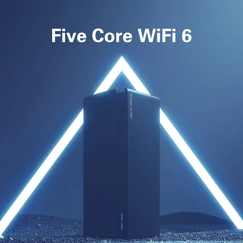 Новейший роутер Xiaomi AX1800 Wifi 6 гигабит 2 4G 5 ГГц ядерный двухдиапазонный OFDMA с высоким