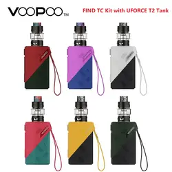 Новый оригинальный VOOPOO FIND 120 Вт TC комплект 4400 мАч E-cig Vape комплект wi/2 мл/5 мл UFORCE T2 танк распылитель и ген. FIT чип Vs Drag 2/Shogun