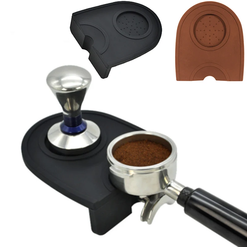 

Barista Coffee Grind Silicone Mat Tamper Tamping Rest Holder Silicone Pad Food Grade