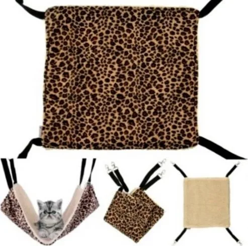Hot Hanging Cat Hammock Mat Pet Dog Supplies Available Double-sided Warm Bed Sleeping Bag House | Дом и сад