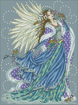 

Genuine Product Egypt Long-staple Cotton Self-Made cross stitch kits Suite Joan Elliott- Christmas Angel