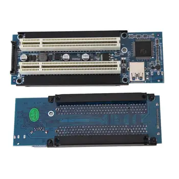 

Riser Card PCI-E Express X1 to Dual PCI Riser Extend Adapter Connector Card Add Expansion Card For PC Computer Windows XP LINUX