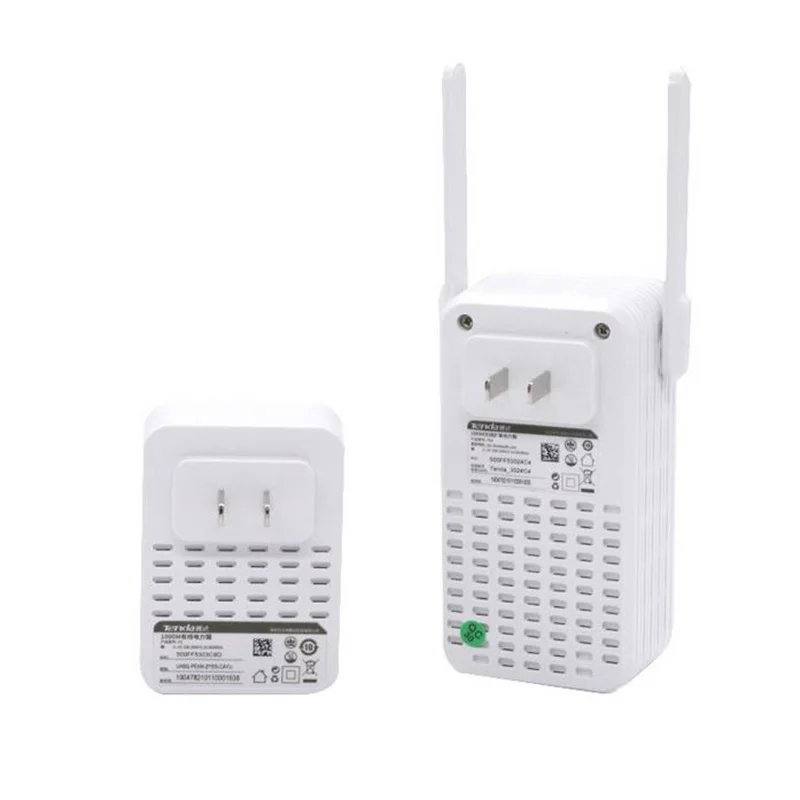 Tenda PH5 1000Mbps Power Line Network Adapter Wi-Fi Powerline Extender, AV1000 Ethernet PLC Adaptor Plug and Play Chin-Firmware