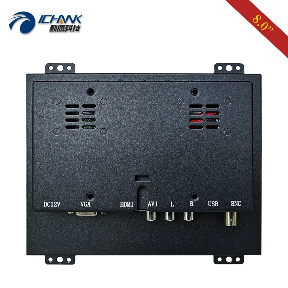  PC ÷ ZK080TN-UD2, ݼ ܺ ̽, Ӻ  , AV BNC VGA HDM , 8 ġ , 1024x768 4:3 IPS ũ