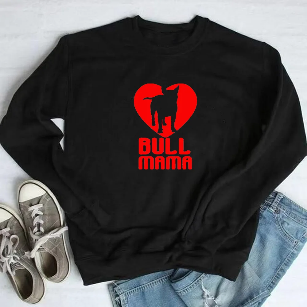 Женские бархатные толстовки Bull Terrier Свободные повседневные спортивные с