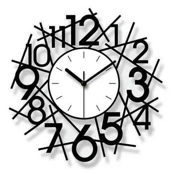 

Modern Modern Modern Simple Big Clock Clock Living Room Creative Fashion Personality Household Wagging Table 14"