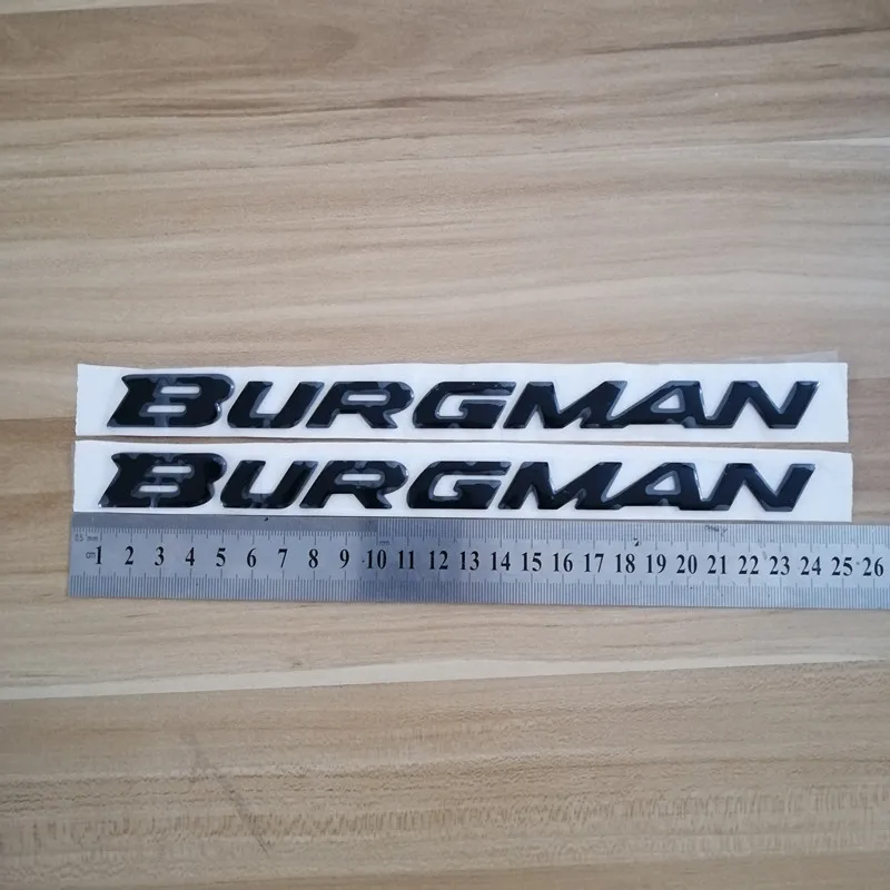 Эмблемы наклейки 3D светоотражающие мотоциклетные логотипы для suzuki burgman AN125 AN200 AN400 AN650
