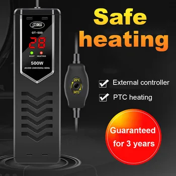 

SUNSUN PTC Fish Tank Heater 220-240V GT-50/100/300/500/800/1000 Automatic Constant Temperature Explosion Proof Warmer