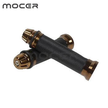 

Motorcycle 7/8 Hand Grips Handle Bar Rubber Gel For Yamaha Honda Kawasaki Bmw