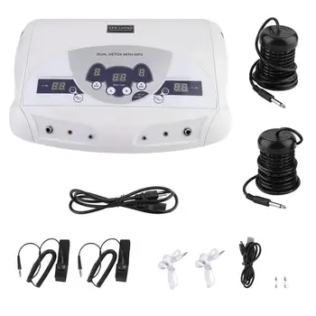 

Ionic Music Mp3 Dual System Detoxification Machine Foot Bath Spa Massager Health Body Care Tool US Plug