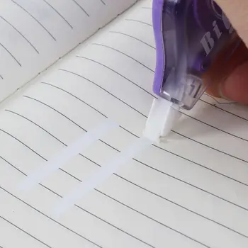 

6pcs/set Practical Correction Tape Roller 12m Long Large Capacity White Sticker Study Stationery School Supplies Office Tool