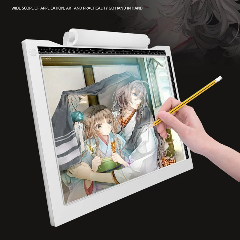 Rantion LED USB Light Pad Board Diamond Painting Tracing Accessories Tool Kits Tattoo A4 A4Pro A5 Drawing Graphic Tablet Box