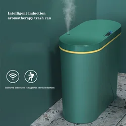 Creative smart sensor automatic trash can with aromatherapy