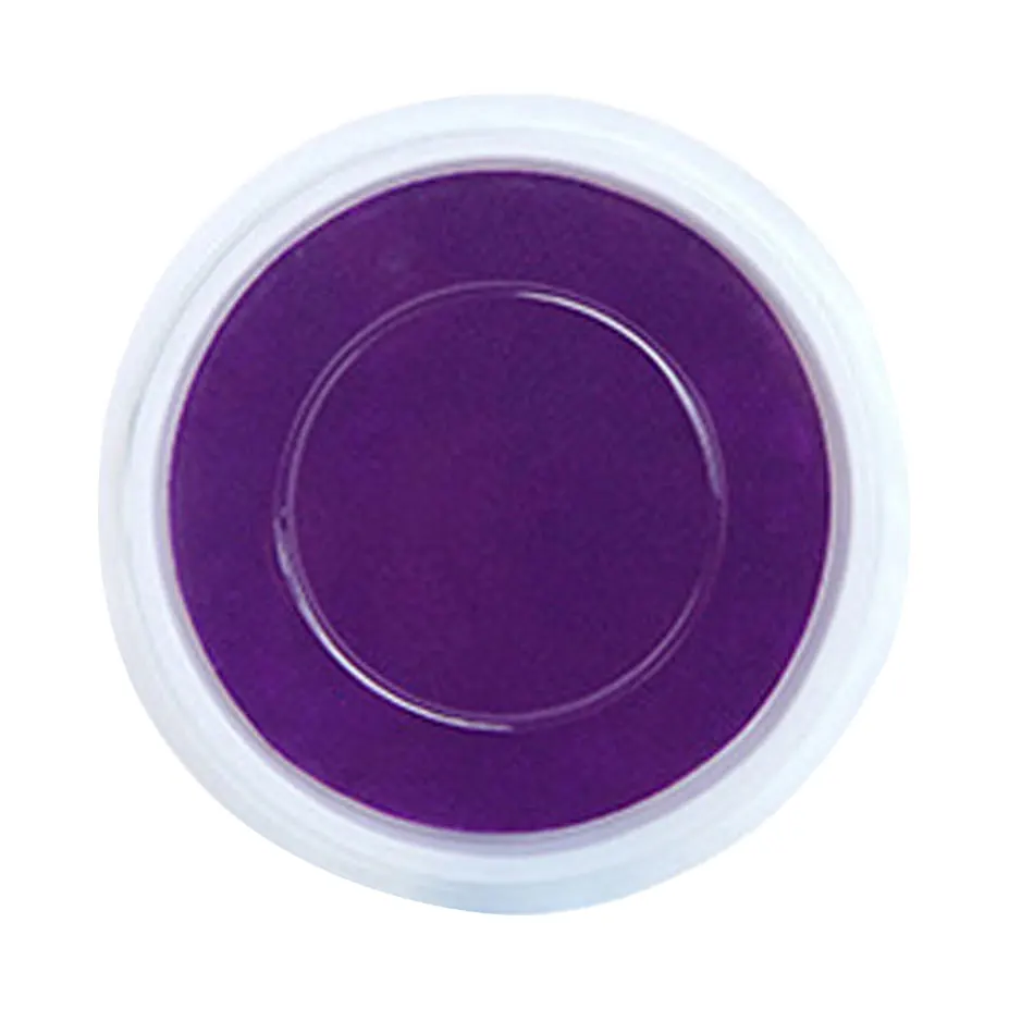 purple 1 шт. цветной штамп inkpad пальчиковая Живопись Набор для рисования градиентные штемпельные подушечки для детей DIY Скрапбукинг - Цвет: purple