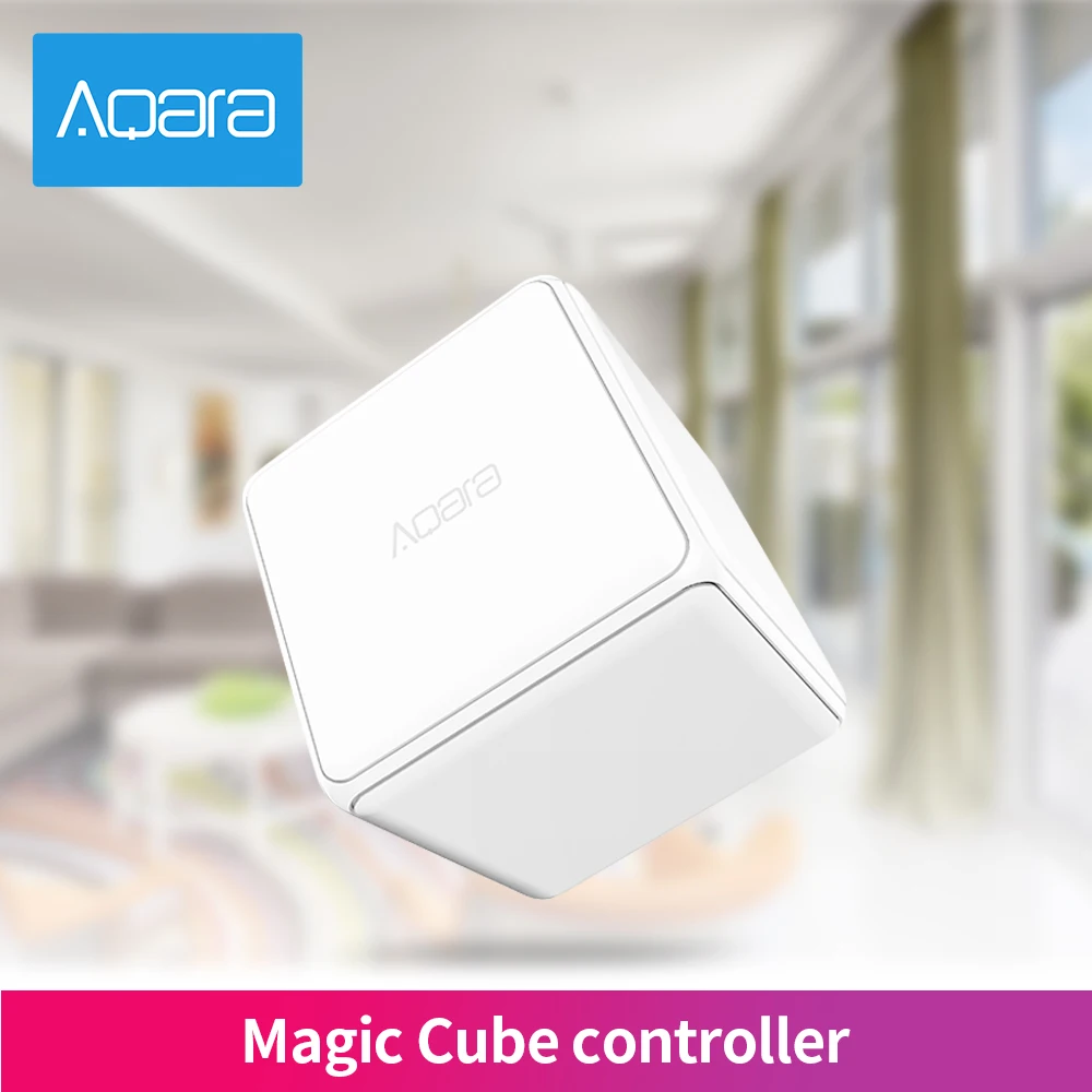 Блок управления Aqara Magic Cube Zigbee устройство для умного дома с дистанционным