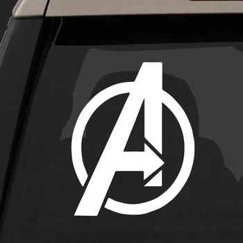 

Fun Star Hero Car Stickers Interesting Vinyl Decals Car Sticker Black/Silver Car-Styling