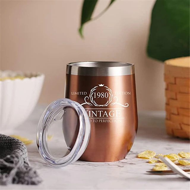 360ml Wine Tumbler Double-layer Vacuum Eggshell Thermos Cup Double