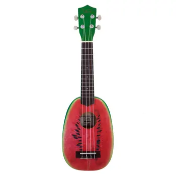 

21" Ukulele For Kids, Slap-up Watermelon Pattern Pineapple Pattern
