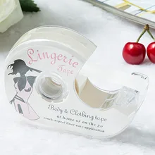 Анти-пот анти-экспозиция Двухсторонняя клейкая лента наклейки для декольте фиксированное Медицинское использование двухсторонний клей мода прозрачный