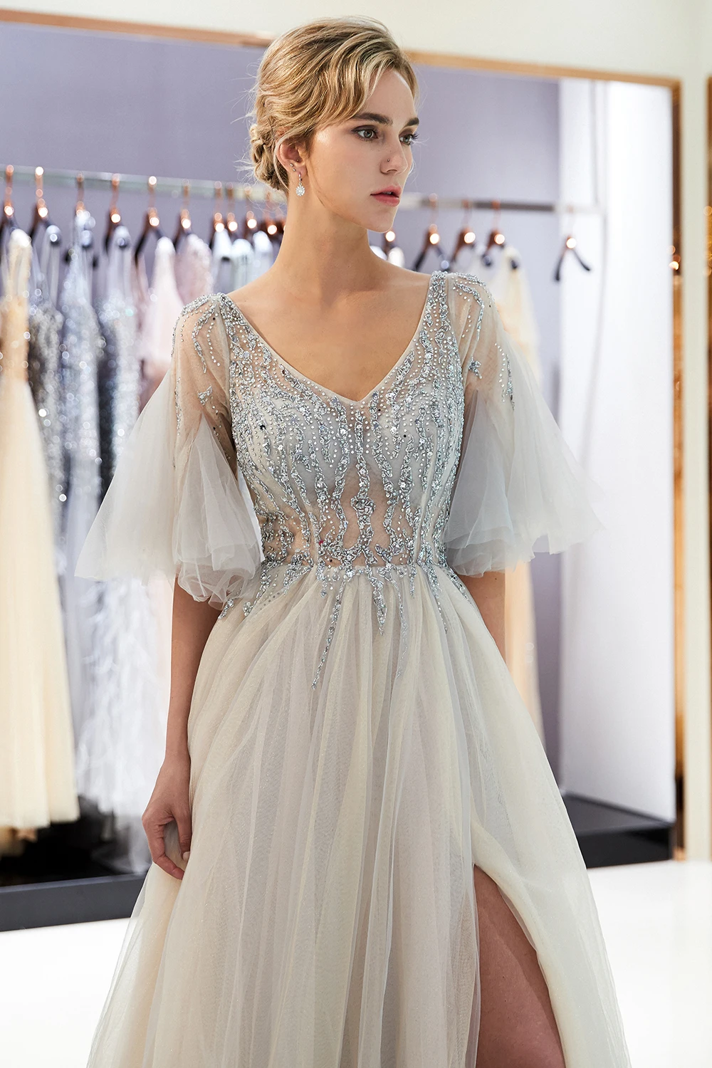 Robe De Soire, Новое поступление, вечерние платья, длинные, на молнии, Vestido, вечерние платья, реальные фотографии, CPS1157