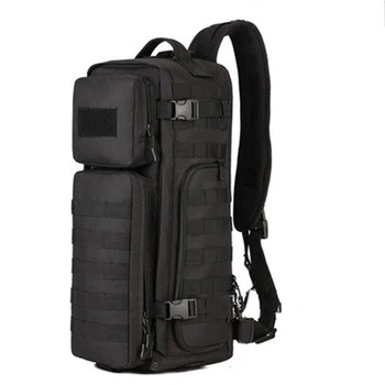 

Tactical Backpack Outdoor Sports Multi-function Crossbody Bag Large Military Travel Waterrpoof Nylon Backpack MOLLE Airborne Bag