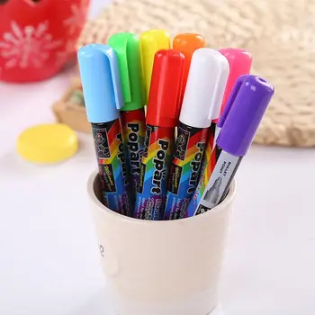 

New Popart 8pcs/Set Art Fluorescent Marker Pens Marker