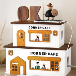 Plug and Row Cable Data Cable Storage Socket Socket Board Storage Box Power Pack Box Router Cable Box Shelter Home Decoration Plug and Row Cable Data Cable Storage Socket Socket Board Storage Box Power Pack Box Router Cable Box Shelter Home Decoration