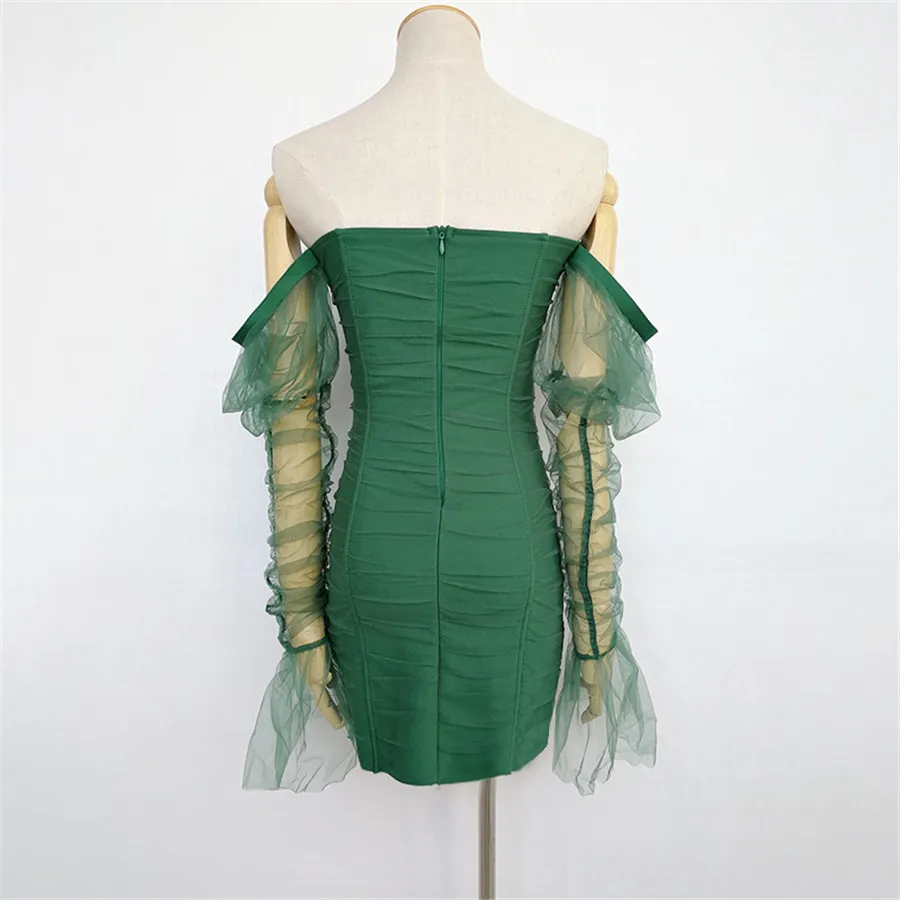 Осеннее женское модное сексуальное платье с длинным рукавом, перспективное Сетчатое кружевное платье, платье с квадратным воротником, Женские винтажные платья Vestidos