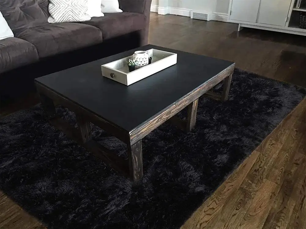 Plush Rug Decorative Carpet Plush Carpet Shaggy Rug Pad Luxury Fluffy Area Rug Living Room Carpet for Kids Girls Super Cute Comfortable Shag Rugs Modern Carpet Home Decor Floor
