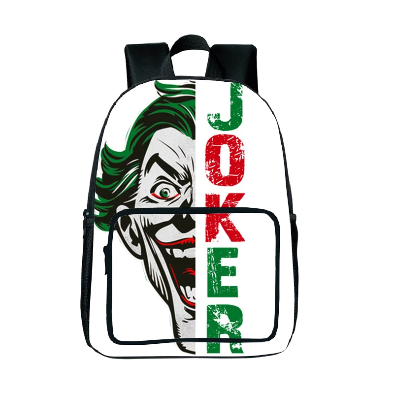 Рюкзак Джокер Женский Mochila школьные сумки для девочек-подростков рюкзак для ноутбука рюкзак для путешествий Черный Рюкзак Zaino Plecak - Цвет: 166 17