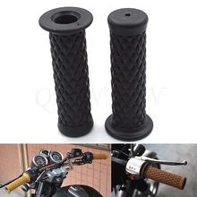 Универсальный 7/" 22 мм Ретро резиновая ручка мотоцикла 8 цветов доступны для HONDA CB900 CB919 CB1000R CB1000RR CB1100 CB1300
