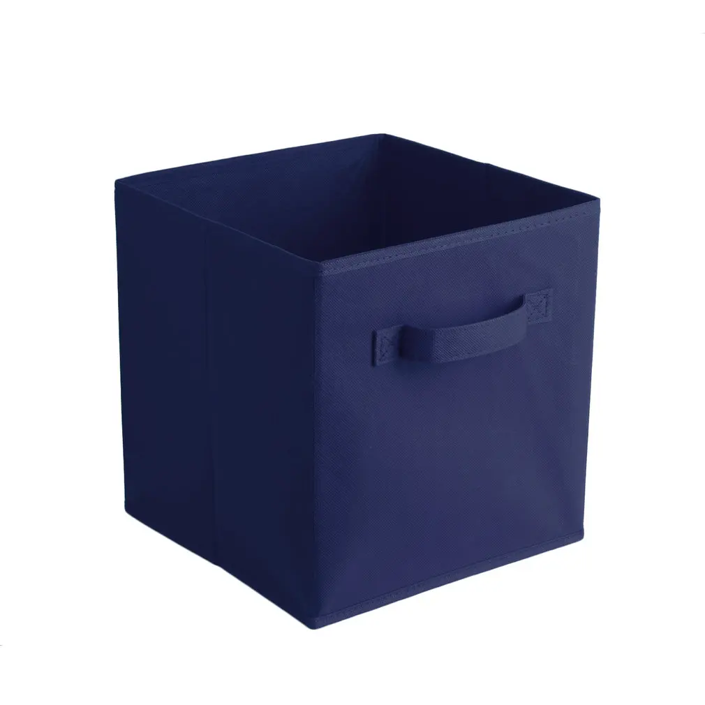 

Simple Storage Box Bag Non-Woven Fabric Folding Case For Bra Underwear Toy Snacks Sundries Organizer for Cloth Print Storage