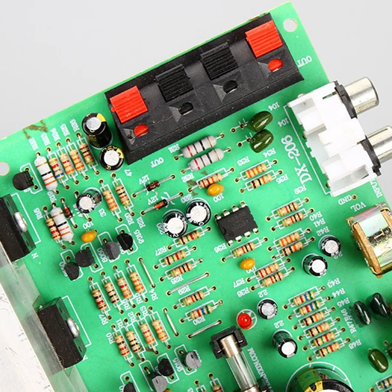 JABS DX-206 2,0 стерео аудио усилитель мощности плата RCA тон доска 80 Вт+ 80 Вт Высокая мощность DIY динамик усилитель доска