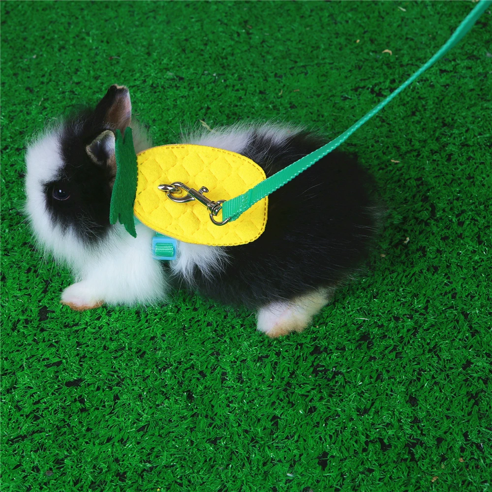 Поводок для прогулок с милым Кроликом нейлоновый нагрудный ремень маленьких