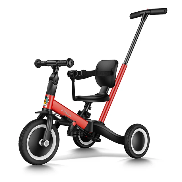 Doki Toy Kick Scooter Children 3 Wheel Adjustable Height Tricycle Ride Baby Walker Balance Bike Sports Kids Toys Birthday Gift 4