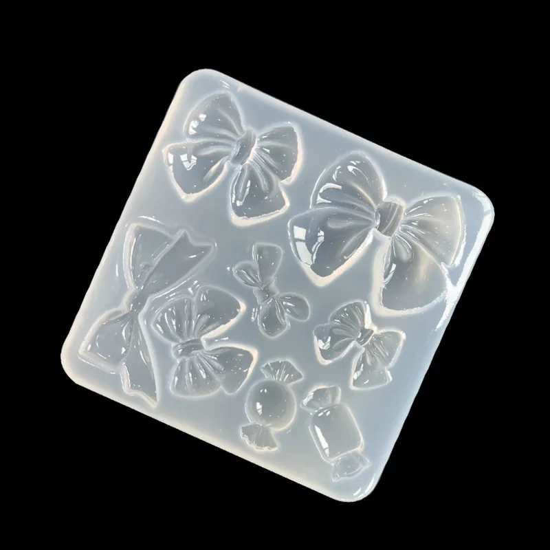 Новое украшение для стола с зеркальным бантом из силикона Mold.16780 | Дом и сад