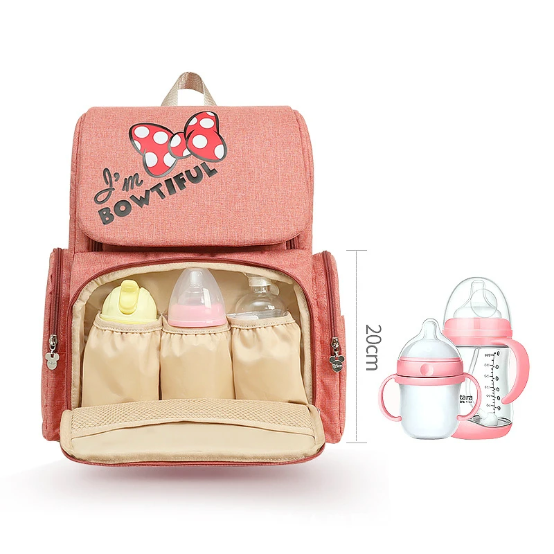 Disney Bag Mickey Mouse Mouse Backpack USB Heating Mom Baby Bags Maternity Handbag Travel Mummy Diaper Bag for Baby Care Disney Bag Mickey Mouse Mouse Backpack USB Heating Mom Baby Bags Maternity Handbag Travel Mummy Diaper Bag for Baby Care