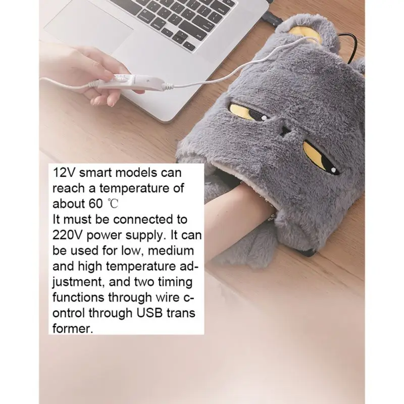 Кролик USB Коврик для мыши с подогревом коврик для Мыши Mause грелка для рук напульсник теплый зимний коврик для мыши USB порт